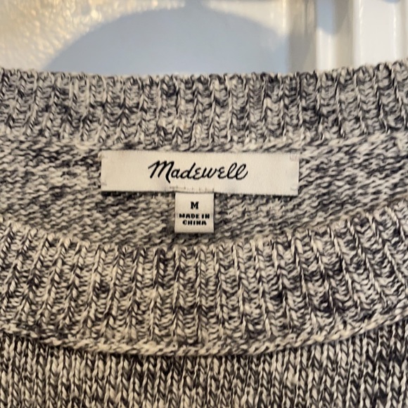 Madewell Pocket Tee Sweater in Grey - Picture 5 of 7